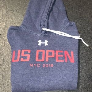 NWOT US open blue hoodie
